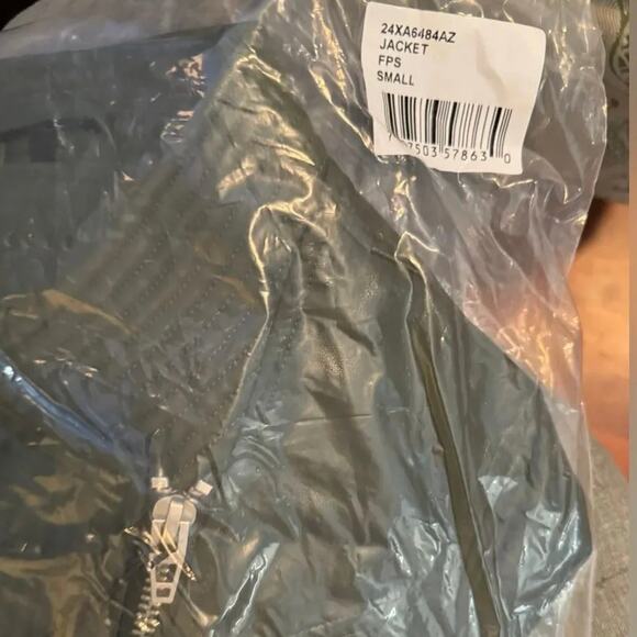 BlankNYC Olive Quilted Detail Moto Jacket, Size S, New with Tag - Picture 10 of 12